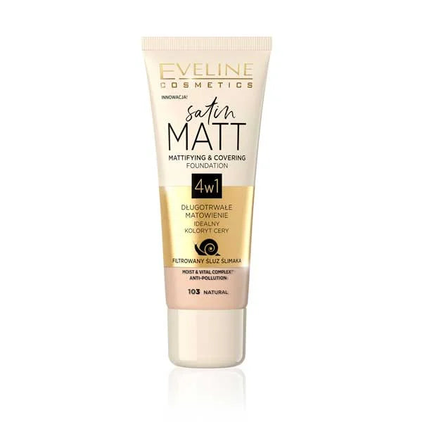 Satin Matt Mattifying & Covering Foundation