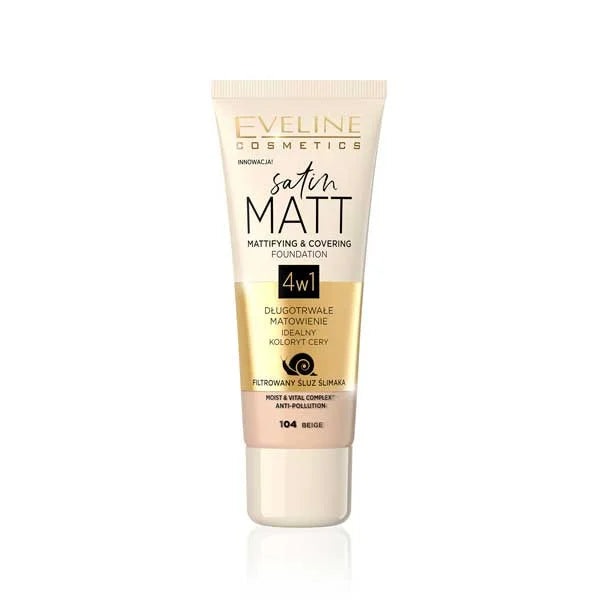 Satin Matt Mattifying & Covering Foundation